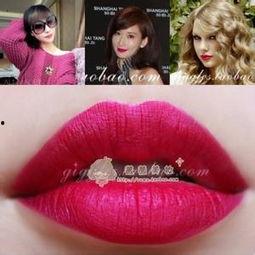 口红欧美复古图片女,口红描绘下的时尚女生