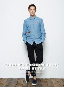 衬衫男士欧美风图片,简约而不简单